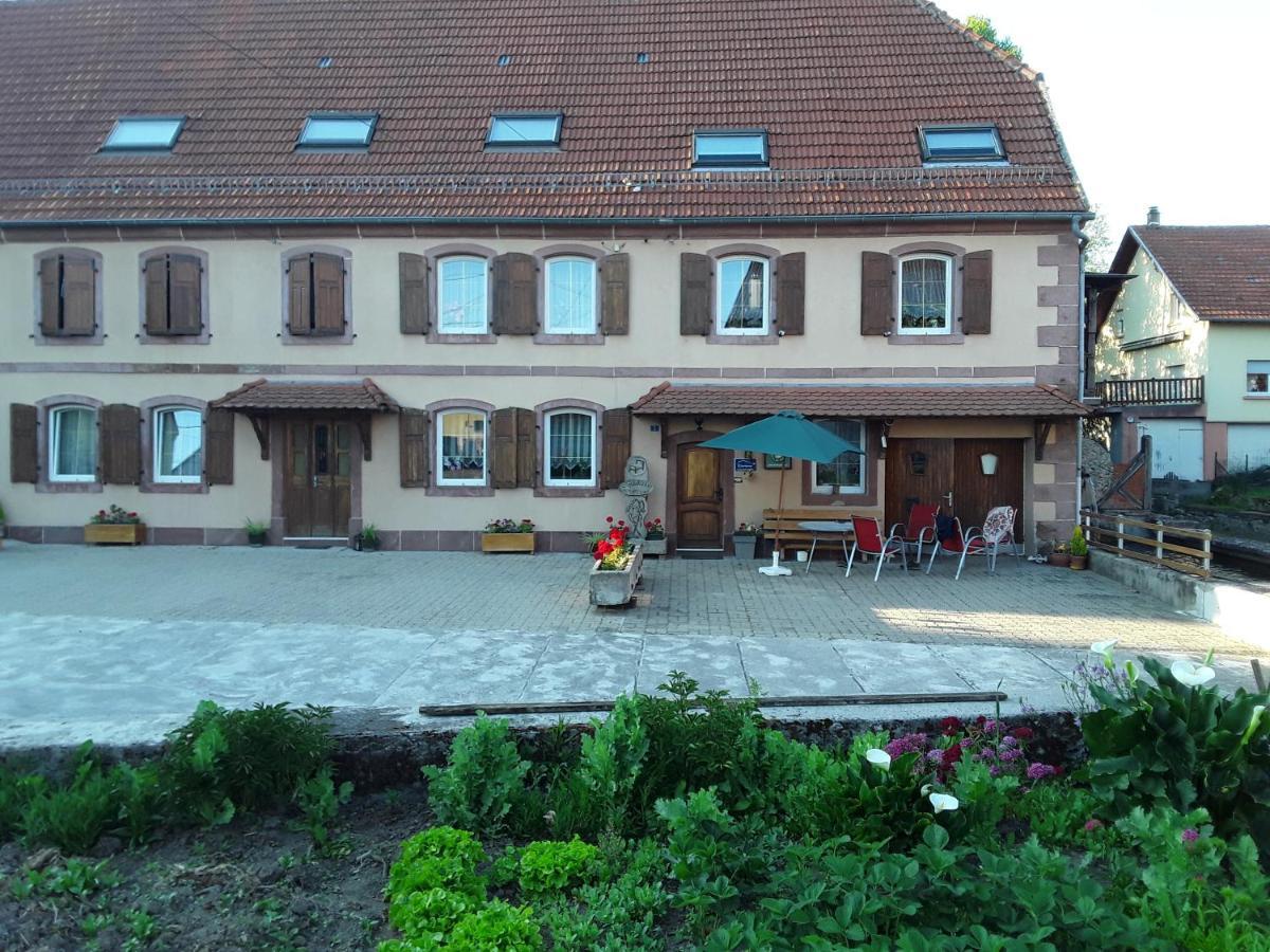 Chambres D'Hotes Au Vieux Moulin Entre Sarreguemine Et Bitche Rahling Exteriör bild